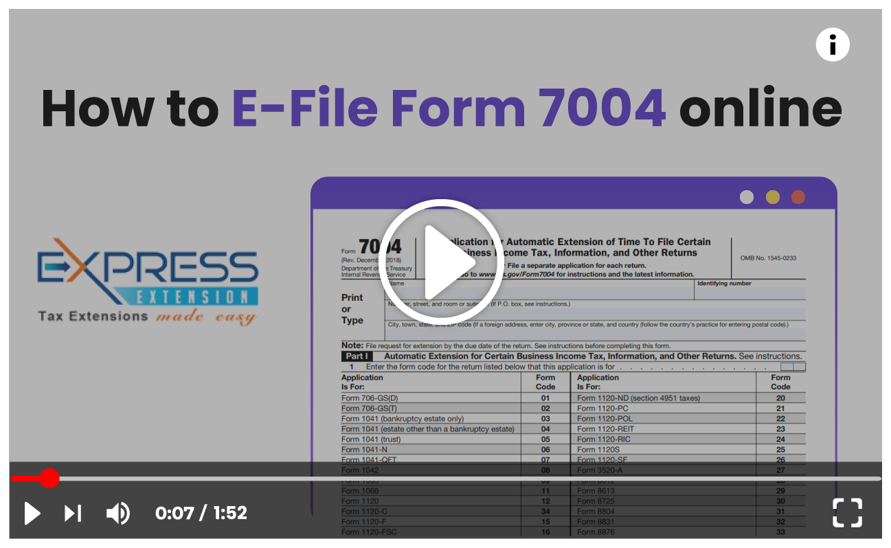 File Form 1065 Extension Online Partnership Tax Extension